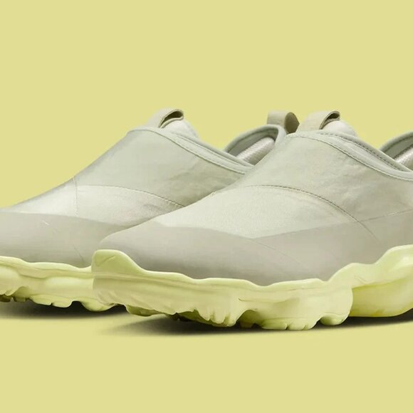 Nike Vapormax Moc Roam Men’s Slip-On Light Stone Grey Black DZ7273-100 Sz 5.5 - Picture 5 of 12